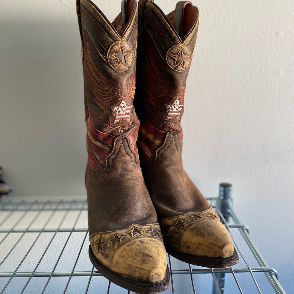 Dan post women’s size 9.5 cowboy boots like new